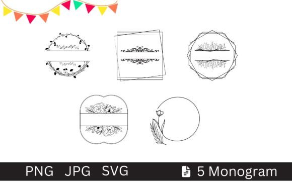 5 Monogram Designs: Crafts & Graphics for Real Brand Projects