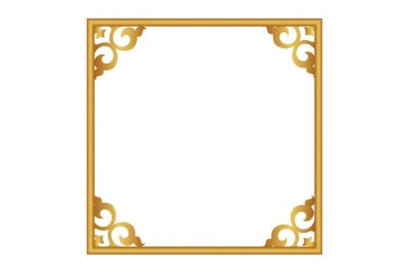 Creative Photo Frame: Decorative Elements & Graphics