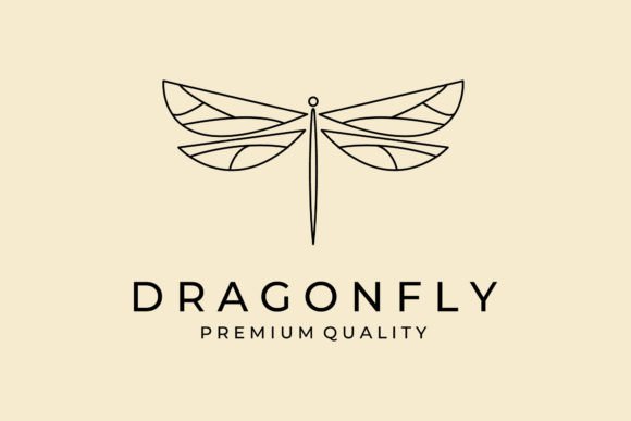 Dragonfly Logo Line Art Minimalist – Embroidery Review