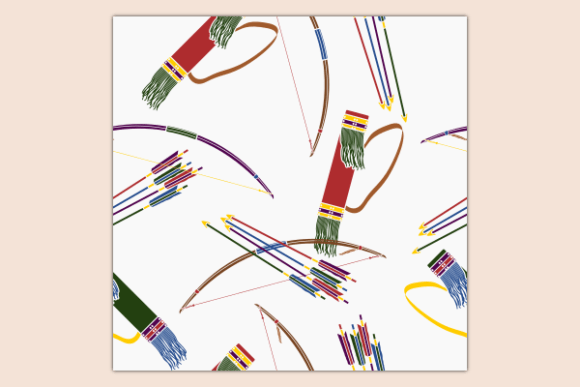 Native American Archery Tools Pattern: A Graphics & Patterns Review